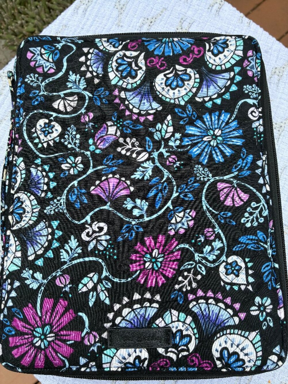 Vera Bradley Softcover Flowered Notebook Organizer  Binder